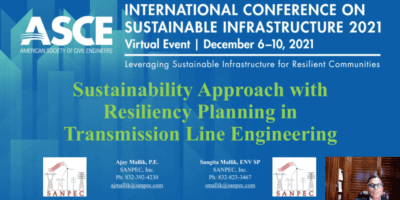 SUSTAINABILITY APPROACH WITH RESILIENCY PLANNING IN TRANSMISSION LINE ENGINEERING