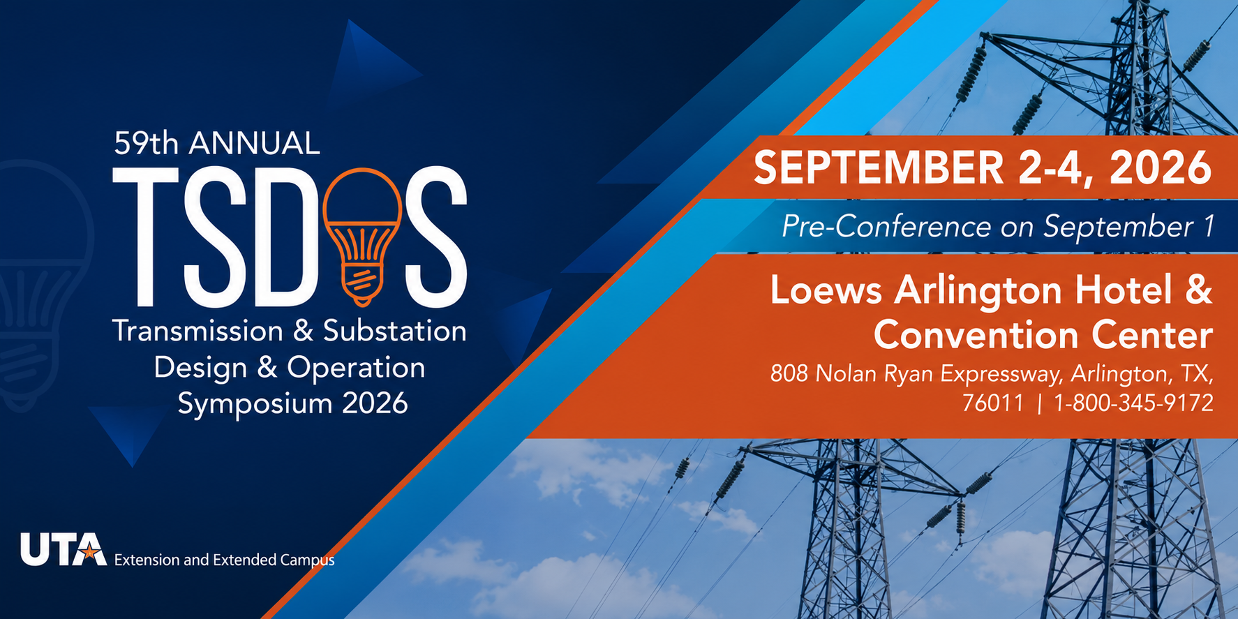 59th Annual Transmission & Substation Design & Operation Symposium